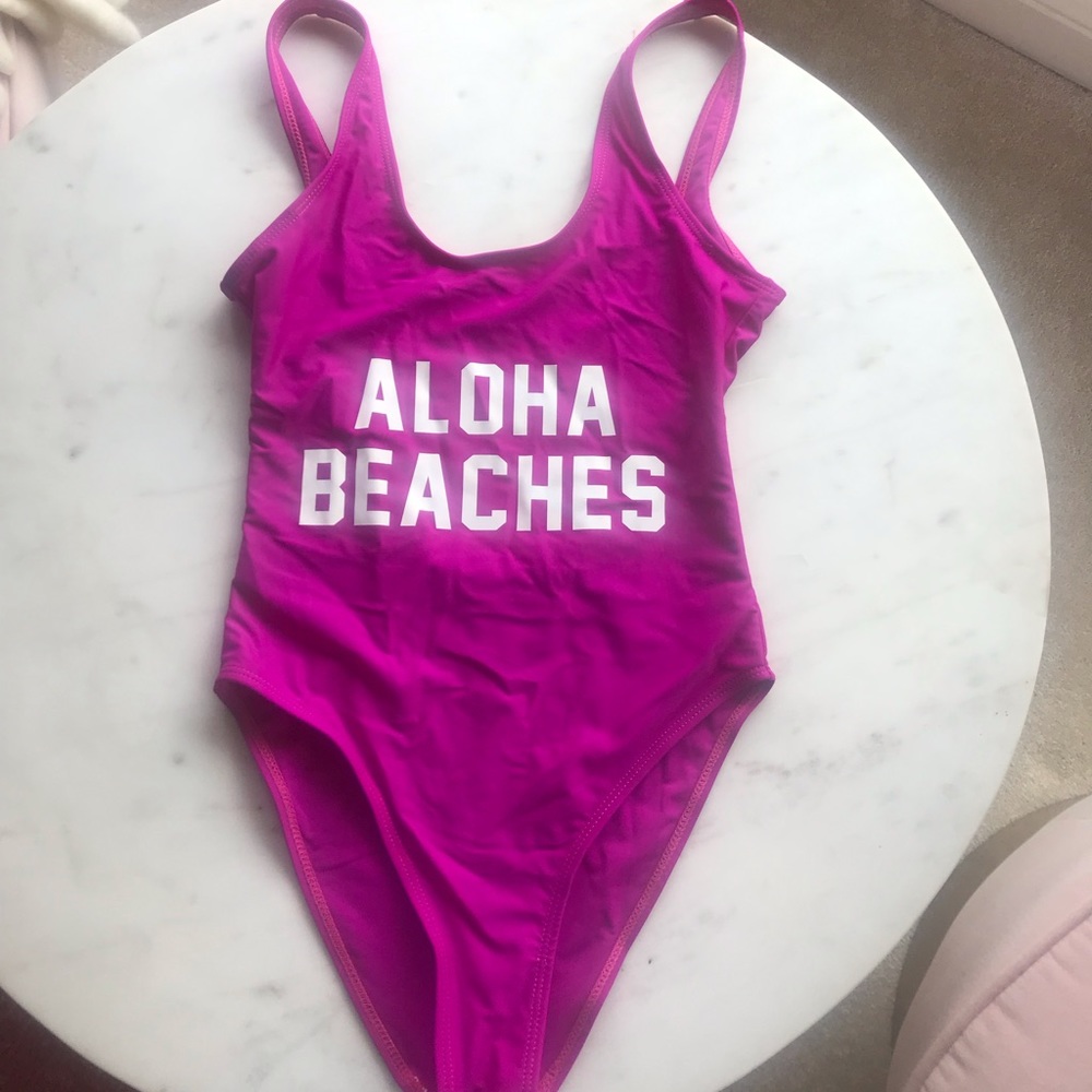 Aloha Beaches One Piece Swimsuit